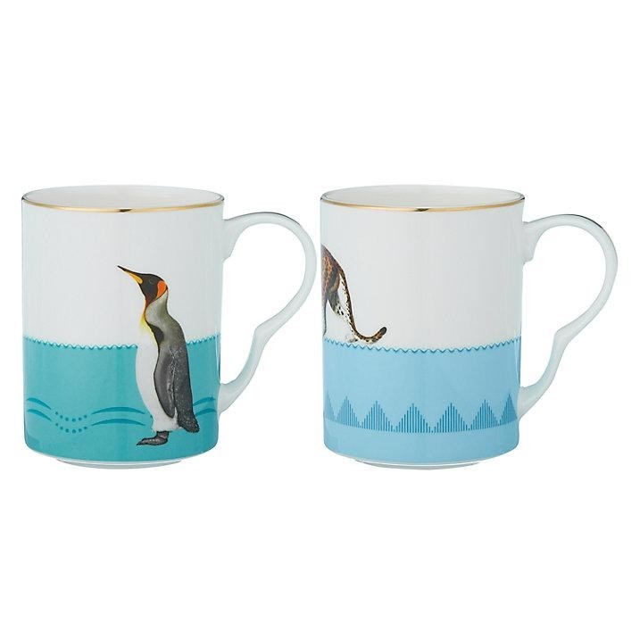 Set due mug Cheetah e Penguin A22002003