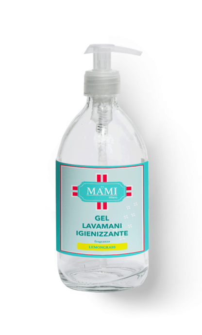Gel Igienizzante Mani 500 ml Lemongrass M1-GEL.01