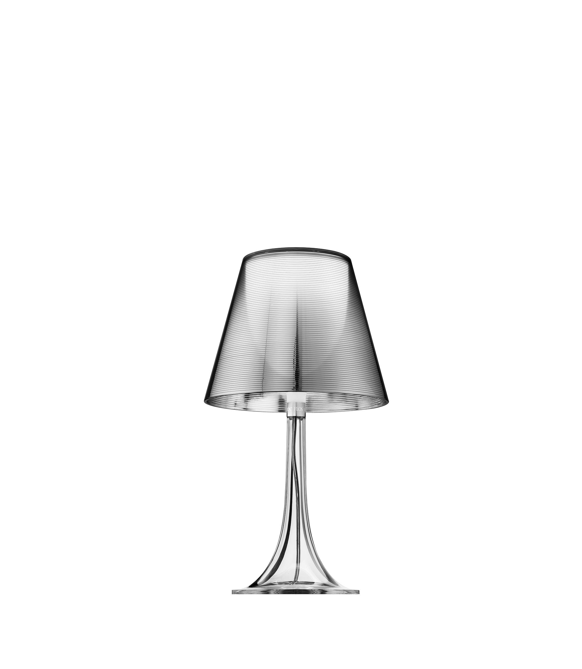 Lampada da tavolo Miss K Argento Alluminato F6255000