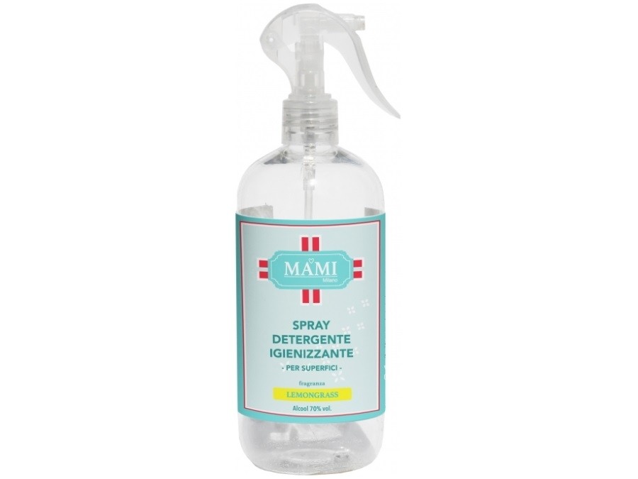 Spray Detergente Igienizzante 500 ml Lemongrass M1-SPRAY.01