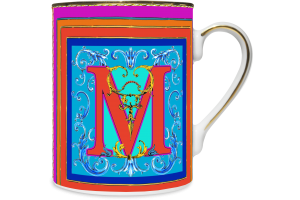 Mug Porcellana Ortigia Alphabet M