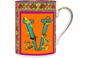 Mug Porcellana Ortigia Alphabet V