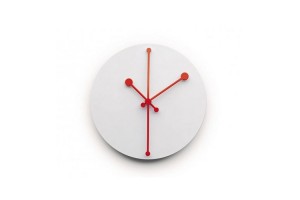 Orologio da parete Super White Dotty Clock ABI11 W