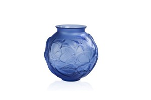Vaso rotondo cristallo Blu Rondini 10624200
