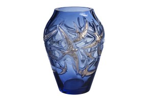 Vaso grande cristallo Blu Rondini 10645200