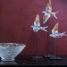 Vendita Lalique Scultura con calamita cristallo Oro Rondini 10645800 Oro Online in Offerta Scultura con calamita cristallo Oro Rondini 10645800 Lalique